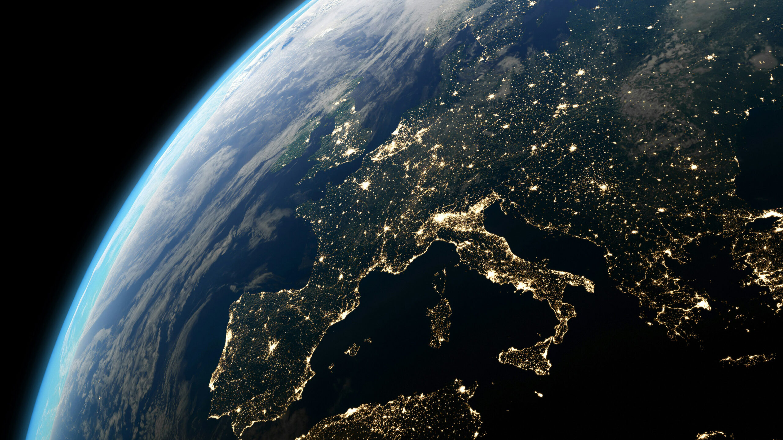 Europa från rymden